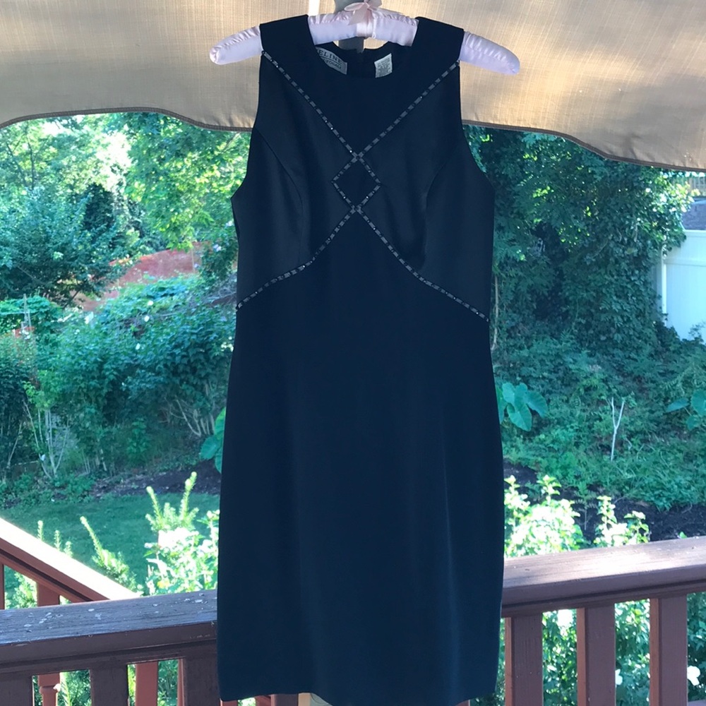 LBD With Crystal Design, Like New